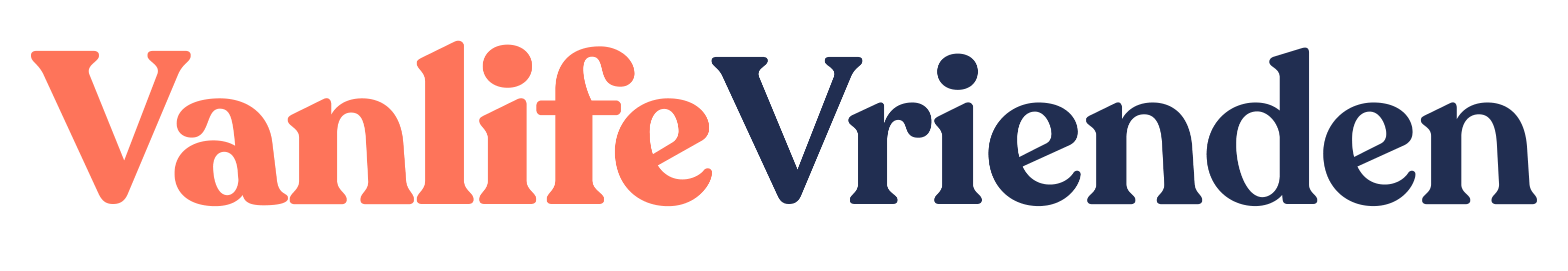 Vanlife Vrienden logo, transparant