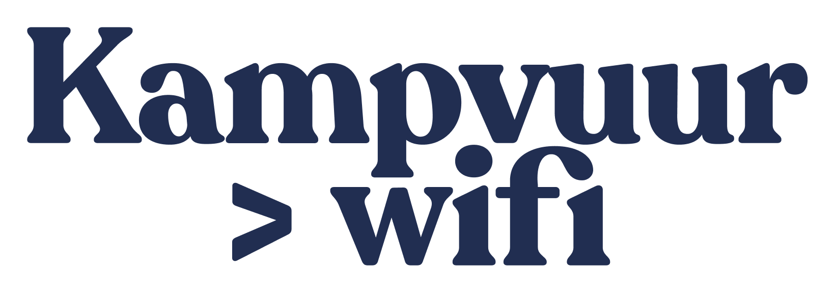 Sticker: Kampvuur > wifi